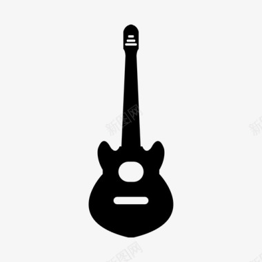 吉他原声音乐家图标图标