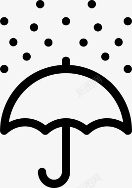 伞雪图标图标