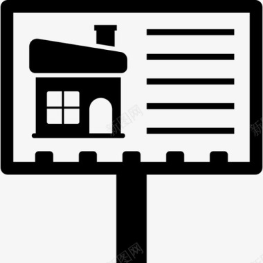 核准房屋广告牌广告出租房屋图标图标