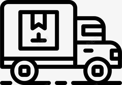 送货车采购商业图标图标