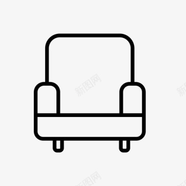 椅子扶手椅家具套装3图标图标