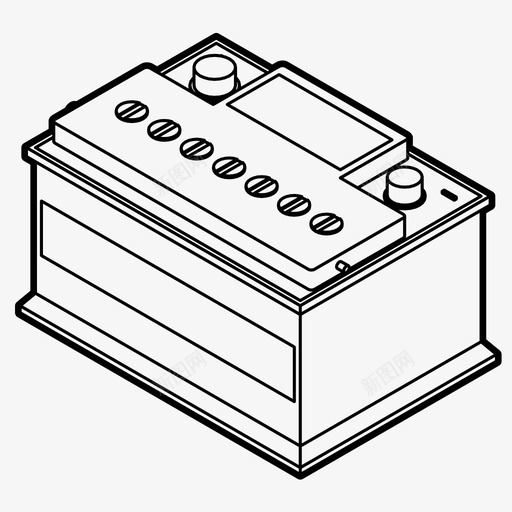 汽车电池充电电力图标svg_新图网 https://ixintu.com 充电 汽车电池 电力 电池 电源 能源 能源供应
