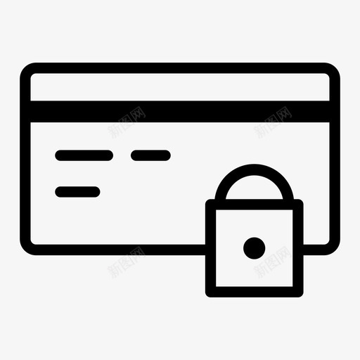 信用卡安全银行卡信用卡图标svg_新图网 https://ixintu.com 保险箱 信用卡 信用卡安全 经典家庭 银行卡