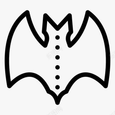 吸血鬼蝙蝠小鸟图标图标