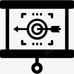 确定计划标准确定对象业务计划业务管理图示符图标高清图片