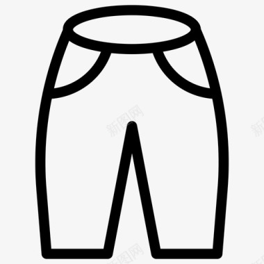 裤子布料连衣裙图标图标