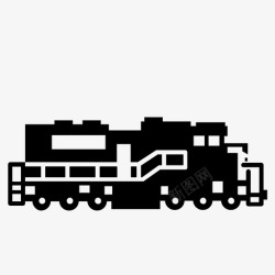 动力火车内燃机车动力火车图标高清图片