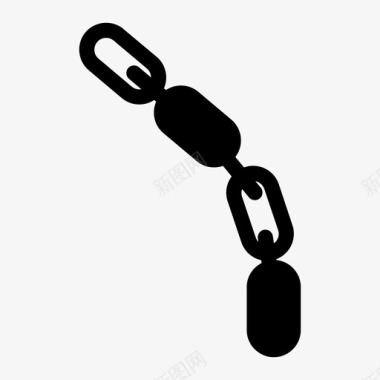 链键链环图标图标