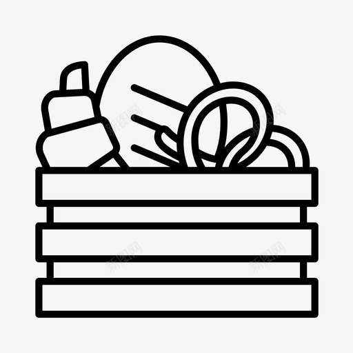 面包房欧洲食品图标svg_新图网 https://ixintu.com 德国 椒盐卷饼 欧洲 糕点 面包房 食品