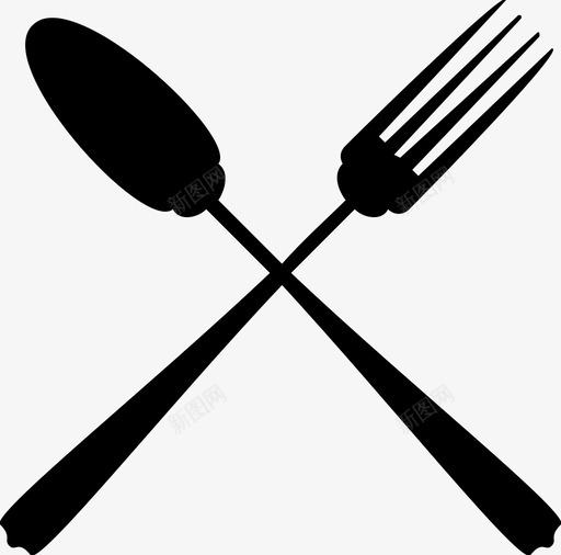 餐具餐厅银器图标svg_新图网 https://ixintu.com 银器 餐具 餐厅