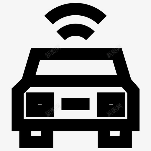 车载wifi跟踪图标svg_新图网 https://ixintu.com 跟踪 车载wifi