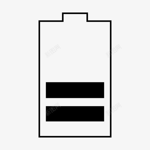 电池充电能量图标svg_新图网 https://ixintu.com 充电 电池 电池充满 电源 能量