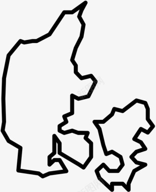 丹麦哥本哈根国家图标图标