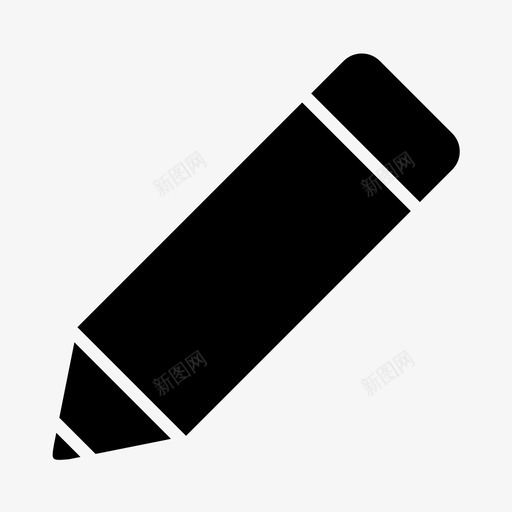 铅笔创建编辑图标svg_新图网 https://ixintu.com 创建 新建 管理员侧菜单设置32px黑色 编辑 铅笔