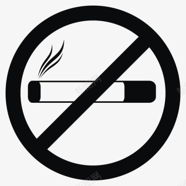 烟雾地区禁运图标图标