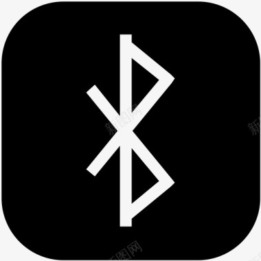 蓝牙应用电子图标图标