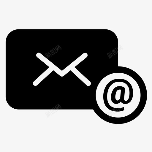 信件通信文件图标svg_新图网 https://ixintu.com 信件 信件和图标5 办公室 文件 电子邮件 通信
