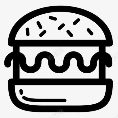 burger图标