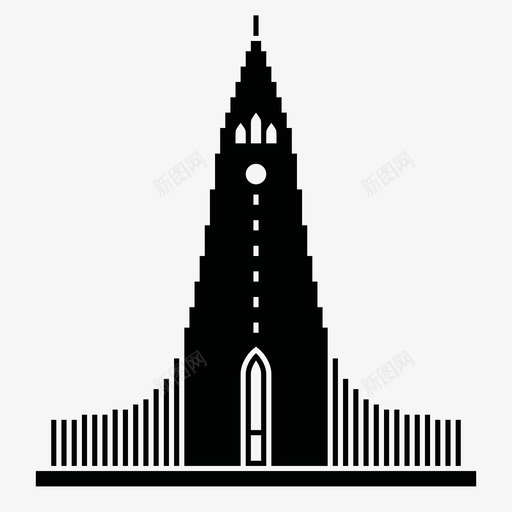 哈尔格穆尔教堂哈尔格里穆尔教堂冰岛图标svg_新图网 https://ixintu.com 世界纪念碑 冰岛 哈尔格穆尔教堂 哈尔格里穆尔教堂 雷克雅未克