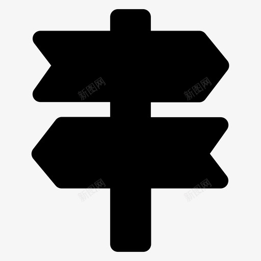 方向标志标杆图标svg_新图网 https://ixintu.com 方向 标志 标杆