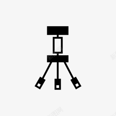 三脚架相机设备图标图标