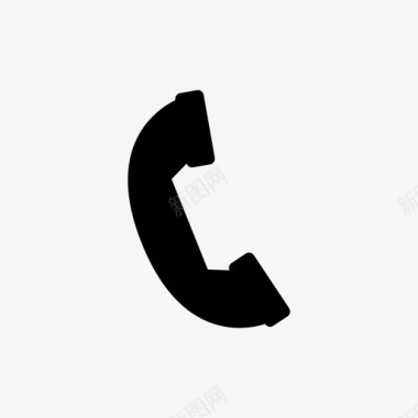 电话接收器呼叫通信图标图标