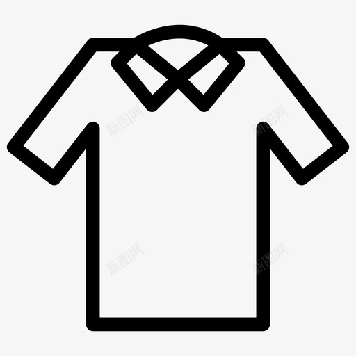 领带着装时尚图标svg_新图网 https://ixintu.com 时尚 服装 服装系列图标 着装 衬衫 领带