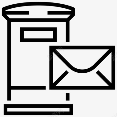 邮箱信件邮件图标图标