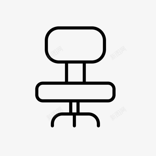 椅子座椅家具套件2图标svg_新图网 https://ixintu.com 家具套件2 座椅 椅子