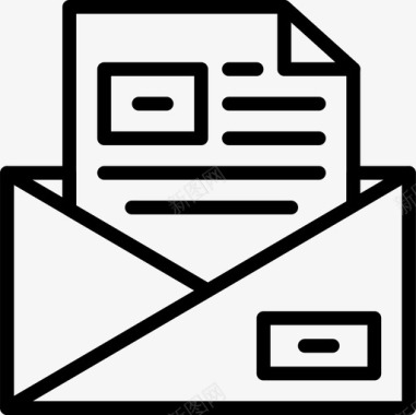 邮件应用程序按钮图标图标