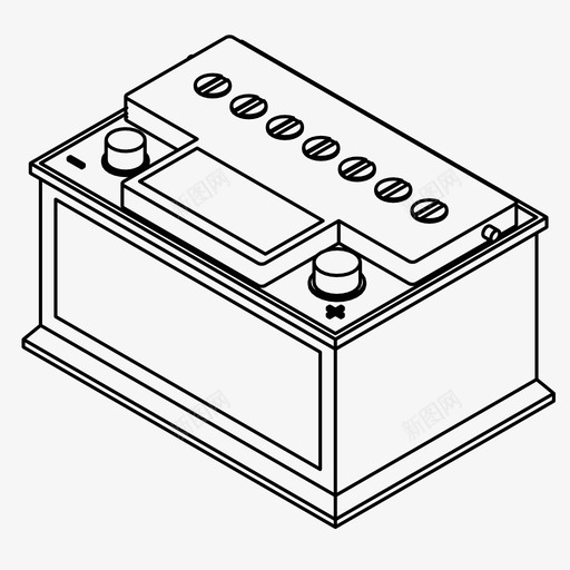 汽车电池充电电力图标svg_新图网 https://ixintu.com 充电 汽车电池 电力 电池 电源 能源 能源供应