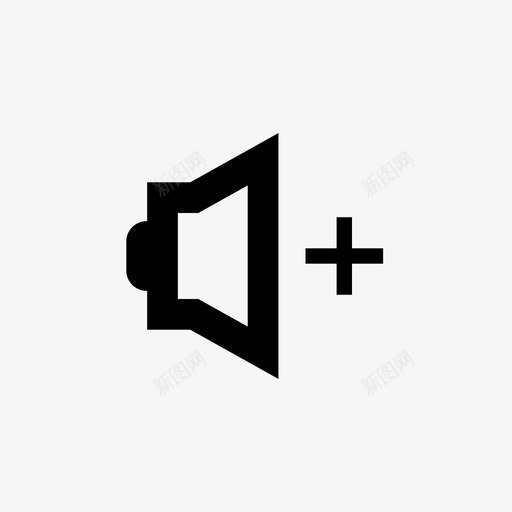 音频增加添加ui图标svg_新图网 https://ixintu.com ui 填充ui和ux图标 添加 视频 音频增加