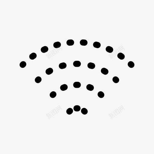 wifi信号dotedui集合图标svg_新图网 https://ixintu.com dotedui集合 wifi信号