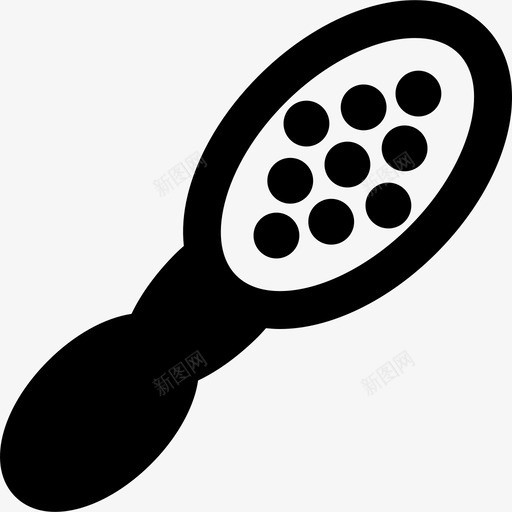手梳子美容图标svg_新图网 https://ixintu.com 手梳子 美容