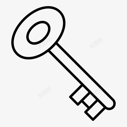 键访问锁定图标svg_新图网 https://ixintu.com 房地产行集合1 登录 访问 锁定 键