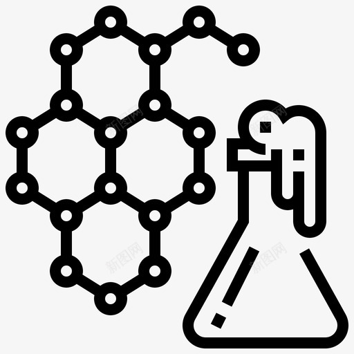 原子生物学化学图标svg_新图网 https://ixintu.com 化学 原子 实验室 生物化学2 生物学 科学