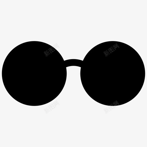 太阳镜眼镜优雅洋溢图标svg_新图网 https://ixintu.com 优雅洋溢 太阳镜 眼镜