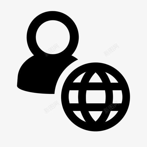 个人域名全球托管图标svg_新图网 https://ixintu.com 个人域名 全球 托管 服务器 网站