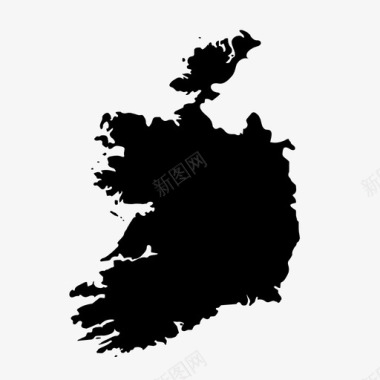 爱尔兰共和国爱尔兰国家概况图标图标