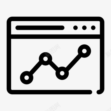 窗口统计应用程序浏览器图标图标