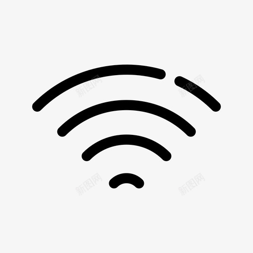 wifi信号通用ui集合图标svg_新图网 https://ixintu.com wifi信号 通用ui集合