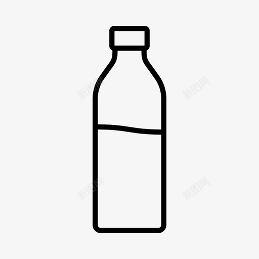 瓶调味品番茄酱图标svg_新图网 https://ixintu.com 瓶 瓶子 番茄酱 调味品