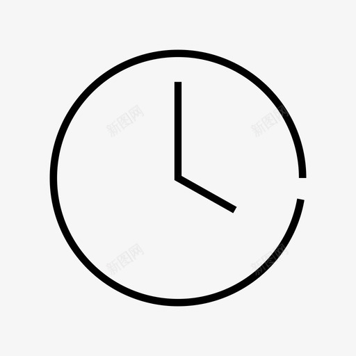 时间时钟日期图标svg_新图网 https://ixintu.com 分钟 挂钟 摄影 日期 时钟 时间
