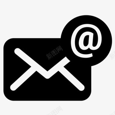 信件通信文件图标图标