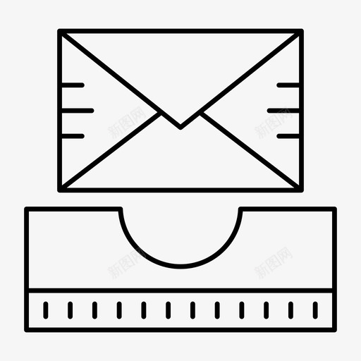 收件箱电子邮件消息图标svg_新图网 https://ixintu.com web和seo行图标 技术 收件箱 消息 电子邮件