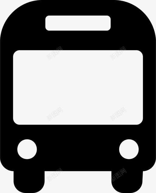 公共汽车公共交通车辆图标svg_新图网 https://ixintu.com 公共交通 公共汽车 车辆