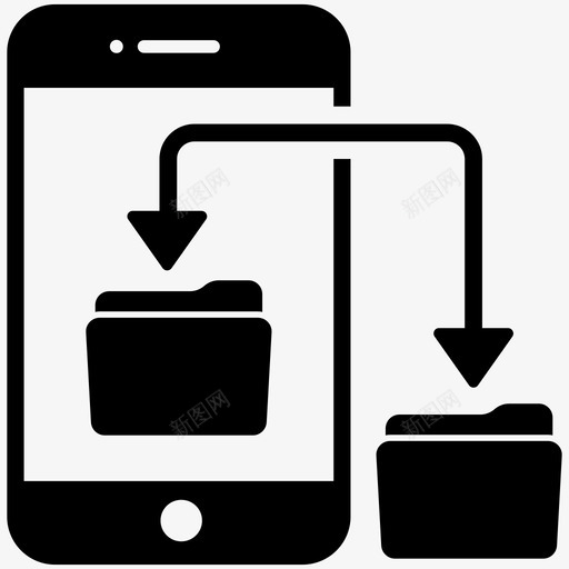 数据传输数据交换数据共享图标svg_新图网 https://ixintu.com 数据交换 数据传输 数据共享 数据转换 文件传输 文件夹 网络托管字形概念图标