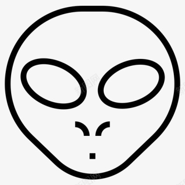 外星人化身面具图标图标