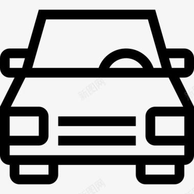汽车司机微型汽车图标图标