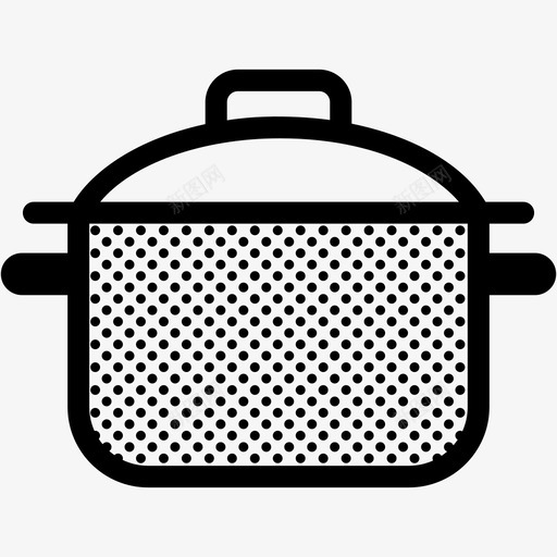 烹饪大点厨房图标svg_新图网 https://ixintu.com 厨房 大点 烹饪